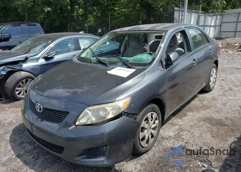 2010 Toyota Corolla Le z USA, uszkodzony, nr VIN 2T1BU4EE2AC529109